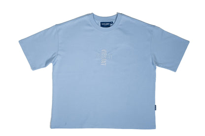 Boxy fit t-shirt blue