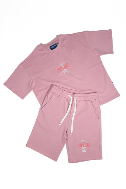 boxy fit t-shirt pink